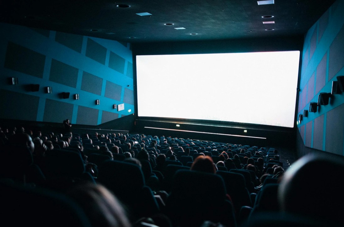 The Grand Parkway 34 Multiplex theater screen